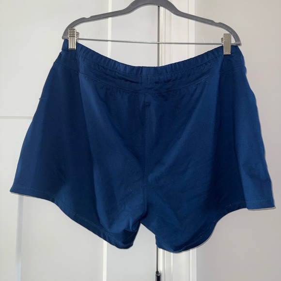 Avia Women's Athletic Shorts - Navy Blue - Picture 2 of 3